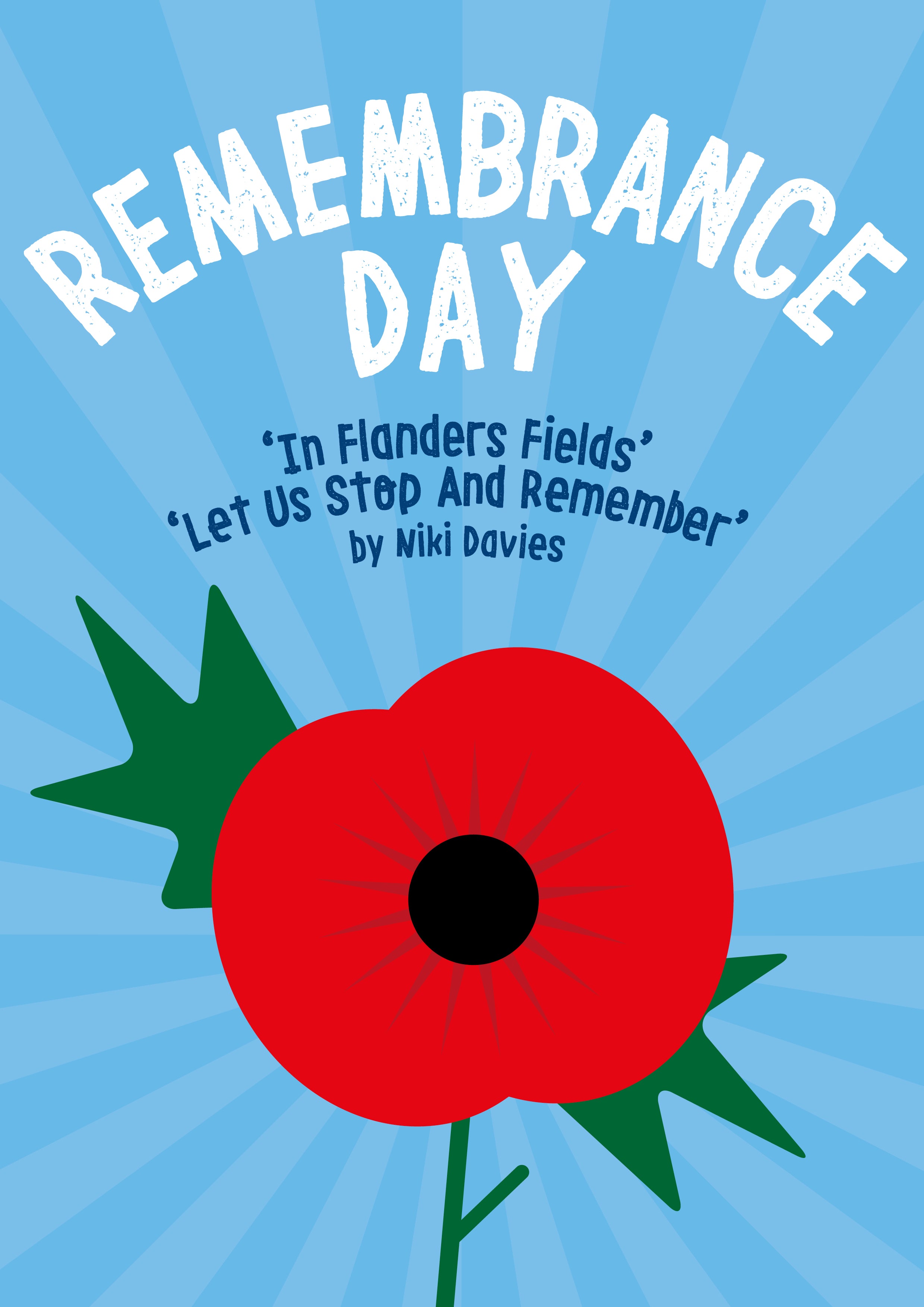 Remembrance Day - Download Pack - Free With Discount Code RD100