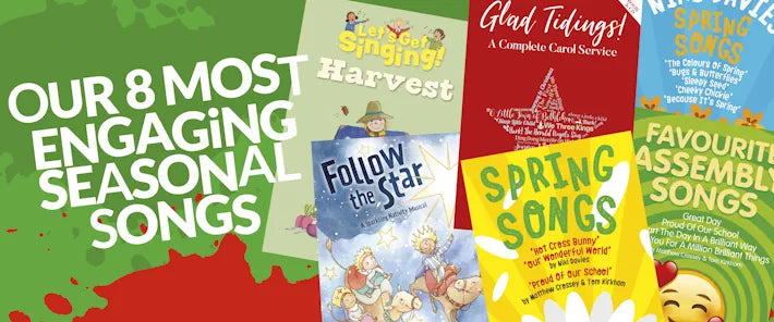 Our 8 most engaging seasonal songs.