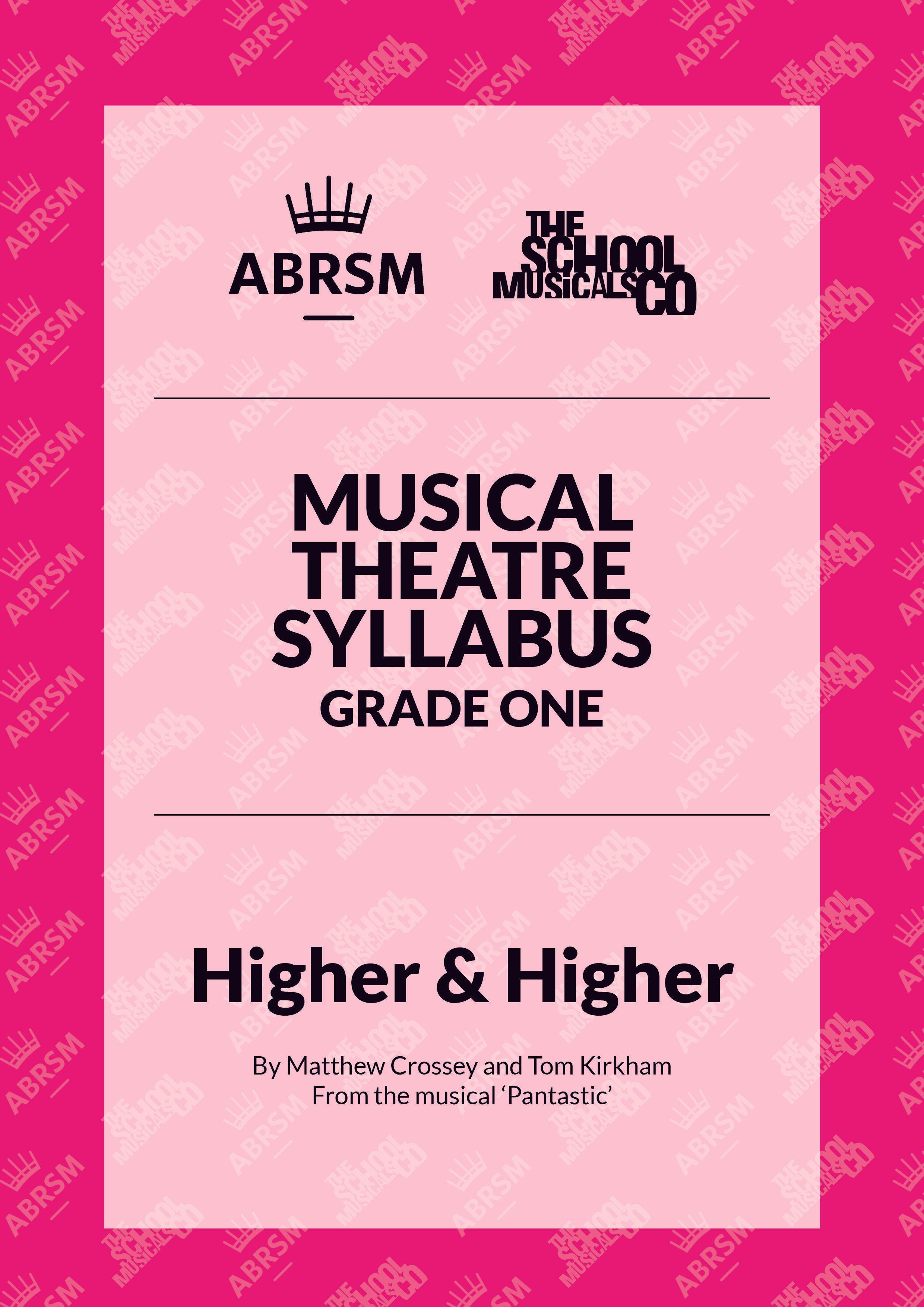 Higher And Higher - ABRSM Musical Theatre Syllabus Grade One