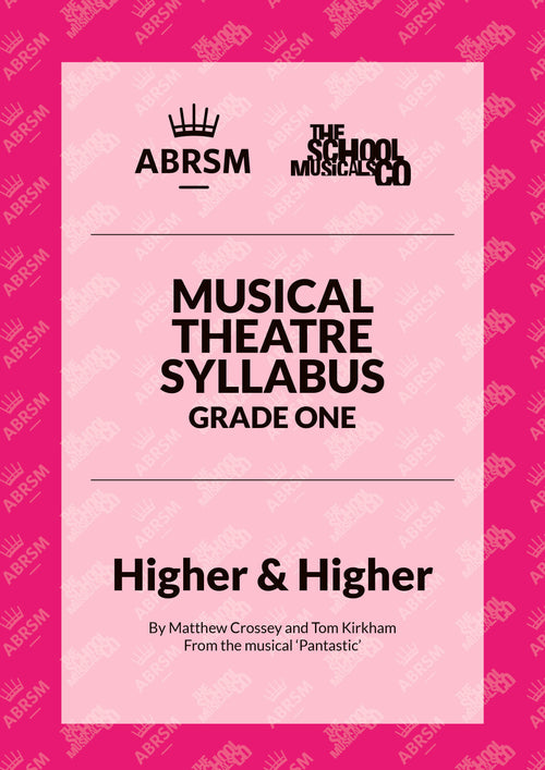Higher And Higher - ABRSM Musical Theatre Syllabus Grade One