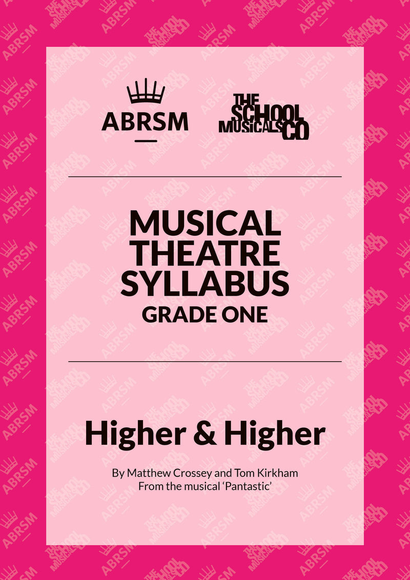 Higher And Higher - ABRSM Musical Theatre Syllabus Grade One