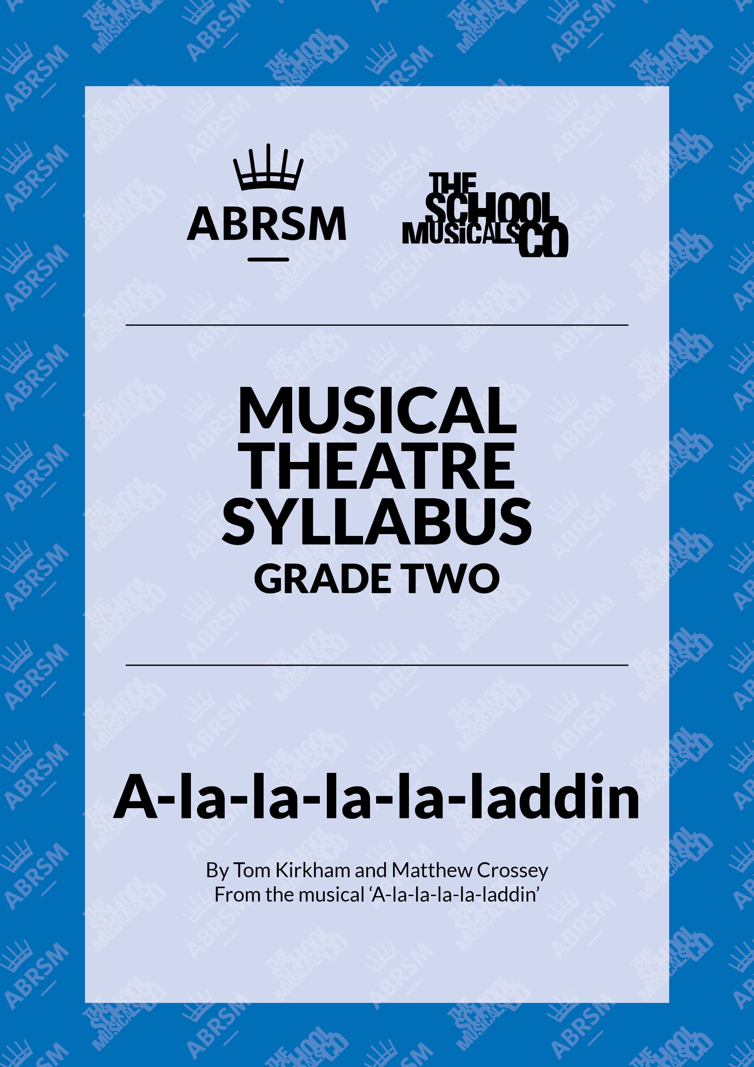 A-la-la-la-la-laddin - ABRSM Musical Theatre Syllabus Grade Two
